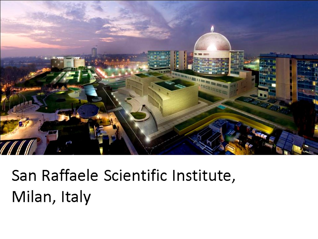 San Raffaele Scientific Institute, Milan, Italy